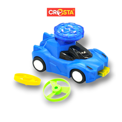 Con quay ánh sáng - Đĩa bay Xanh lam Cresta