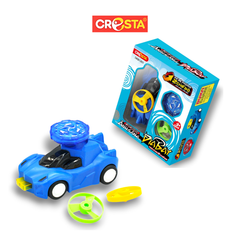 Con quay ánh sáng - Đĩa bay Xanh lam Cresta