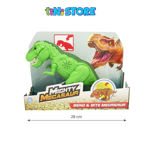 Đồ chơi khủng long T-Rex khớp linh hoạt Mighty Megasaur 