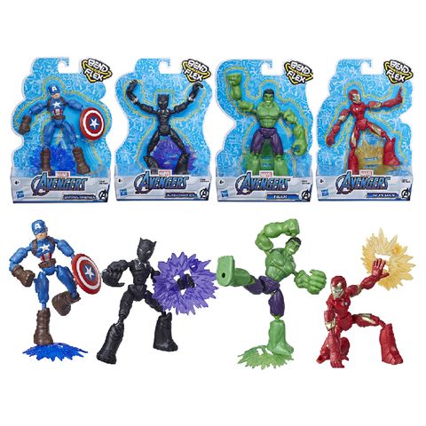  Đồ chơi siêu anh hùng AVENGERS Bend N Flex (giao mẫu ngẫu nhiên) 