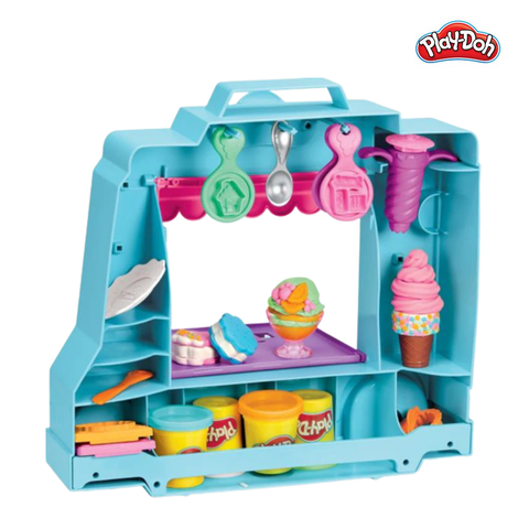  Bộ đồ chơi đất nặn xe kem di động Play-Doh 