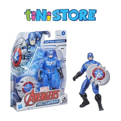  Đồ chơi siêu anh hùng Mech Strike Captain America 15 cm Avengers 