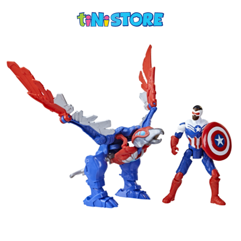  Bộ đồ chơi siêu anh hùng Mech Strike Captain America Avengers 