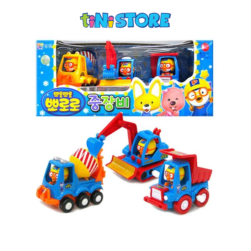 PORORO HEAVY EQUIPMENT SET