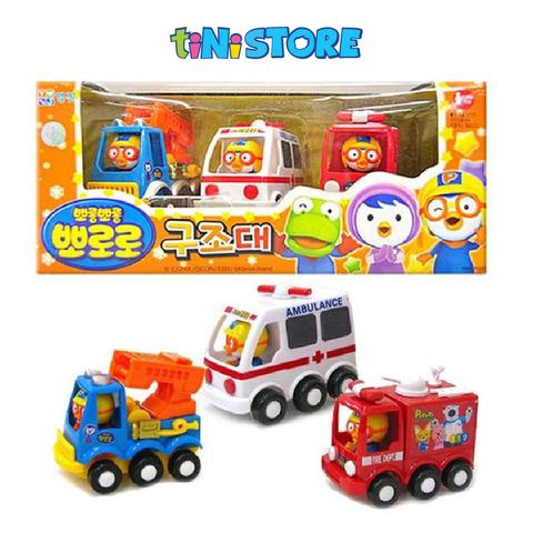  PORORO RESCUE TEAM SET 