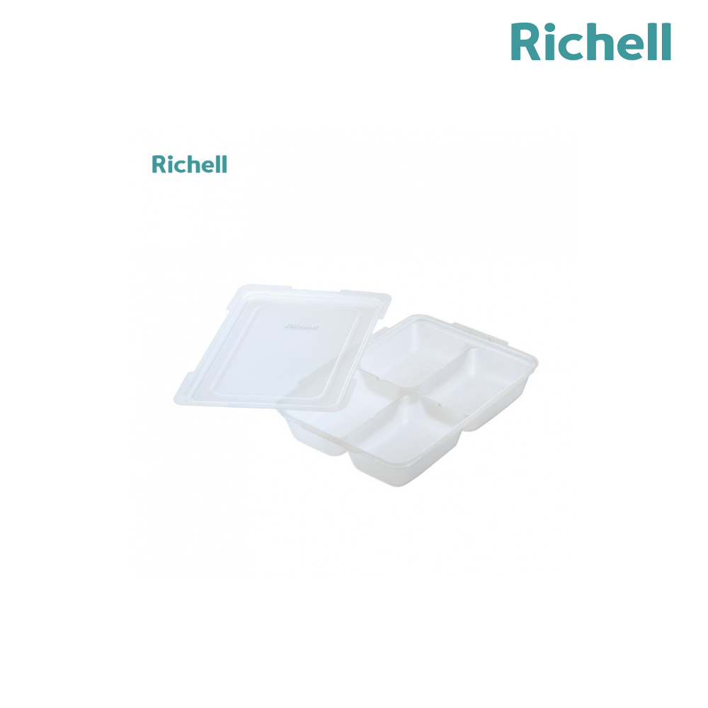 Bộ khay trữ đông thức ăn dặm Richell (khối vuông 80ml)