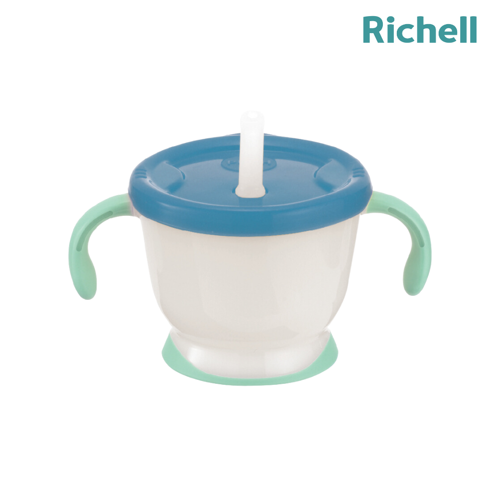 Cốc tập uống 3 giai đoạn (Xanh đại dương) Richell