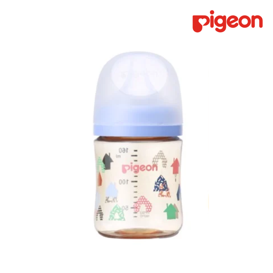 Bình sữa Pigeon PPSU Plus Wn3 phiên bản Nhật 160ml, Ngôi Nhà