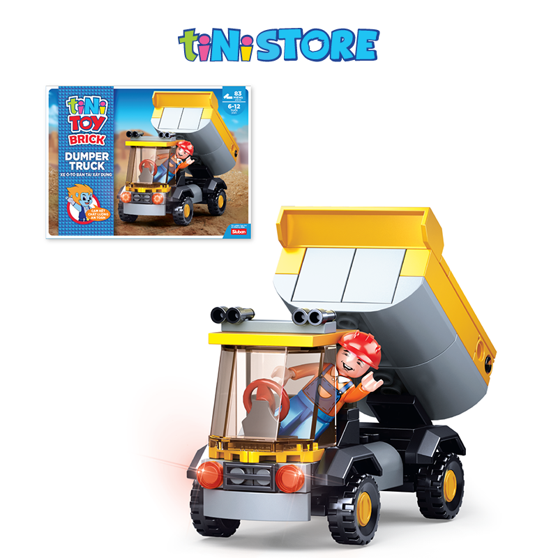 JUNO – Đồ chơi lắp ráp xe ô-tô bán tải xây dựng TINITOY (83 pcs) – TINITOY >>> top1shop >>> tinistore.com