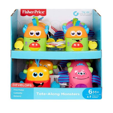  Đồ chơi Chú quái vật mini FISHER PRICE 