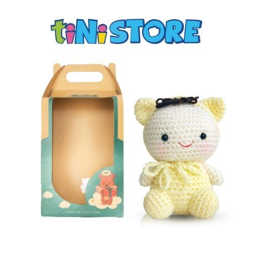 Thú bông len Bobicraft Mèo mướp