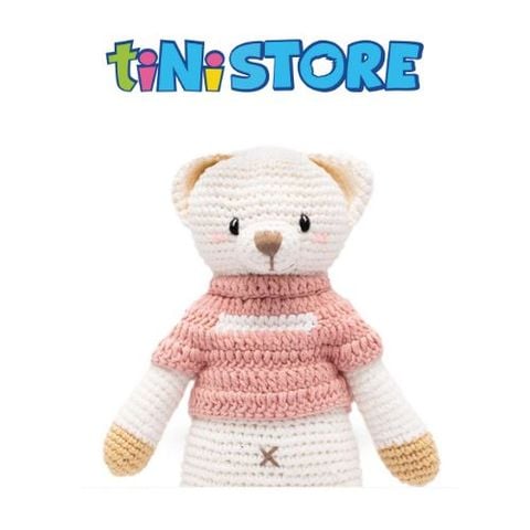  Thú bông len Bobicraft Gấu Lizzie đứng M 