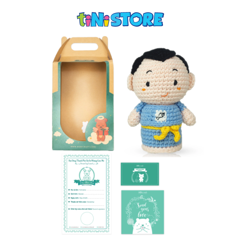 Thú bông len Bobicraft Trạng Tí