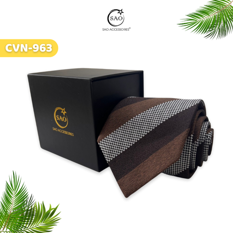 Caravat Cà Vạt Nam Quý Ông Luxury 8cm (CVN963)