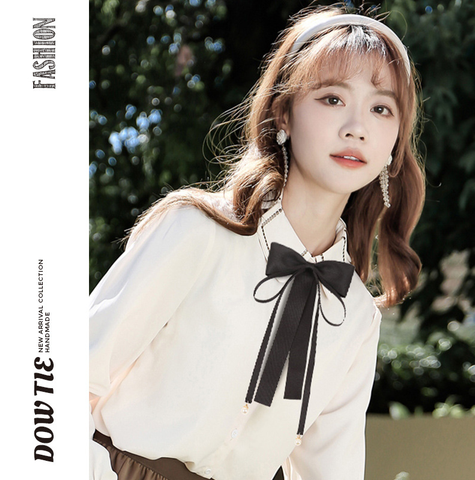 Nơ Cài Áo Nữ Thiết Kế Cao Cấp (NCA115)