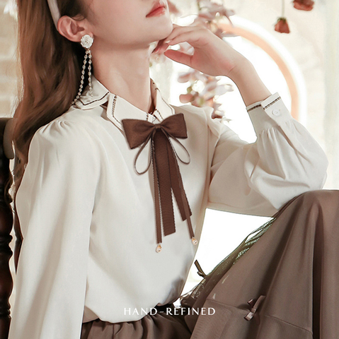 Nơ Cài Áo Nữ Thiết Kế Cao Cấp (NCA129)