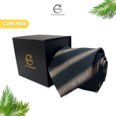 Caravat Cà Vạt Nam Quý Ông Luxury 8cm (CVN968)