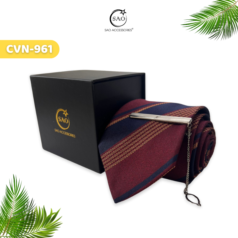 Caravat Cà Vạt Nam Quý Ông Luxury 8cm (CVN961)