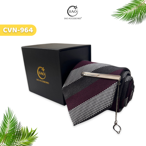 Caravat Cà Vạt Nam Quý Ông Luxury 8cm (CVN964)