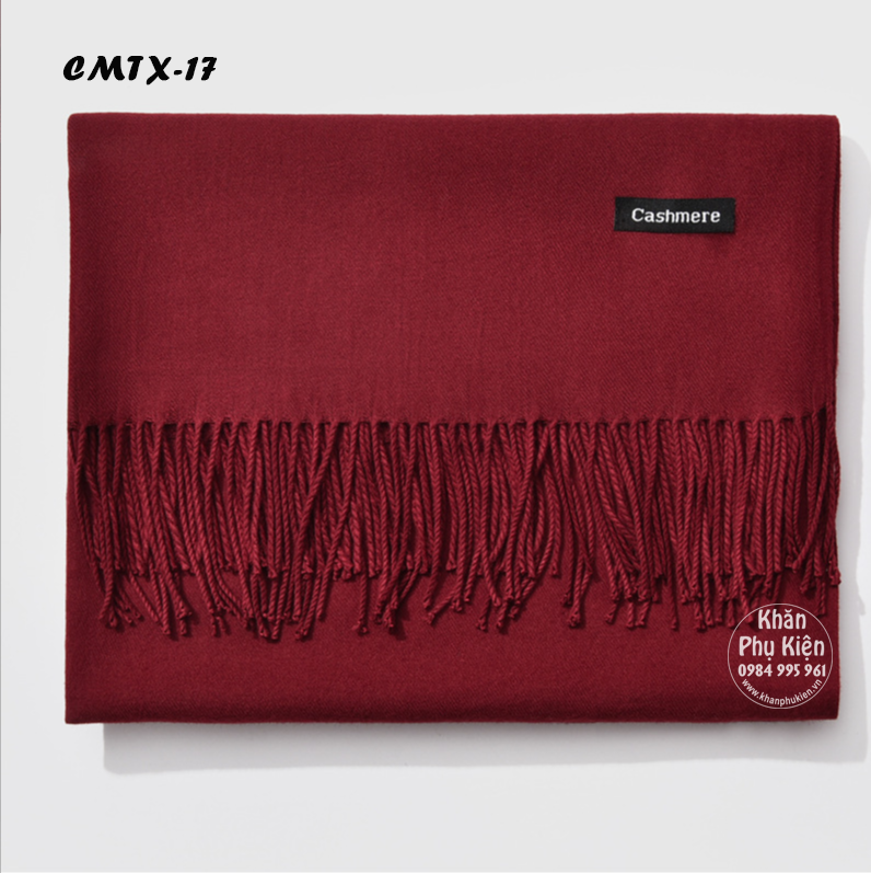 Khăn Choàng Cashmere Trơn Xịn (CMTX17)