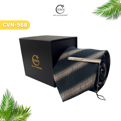 Caravat Cà Vạt Nam Quý Ông Luxury 8cm (CVN968)