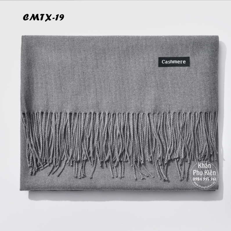 Khăn Choàng Cashmere Trơn Xịn (CMTX19)