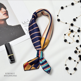 KHĂN TURBAN VUÔNG HỌA TIẾT - Mã KTBV037