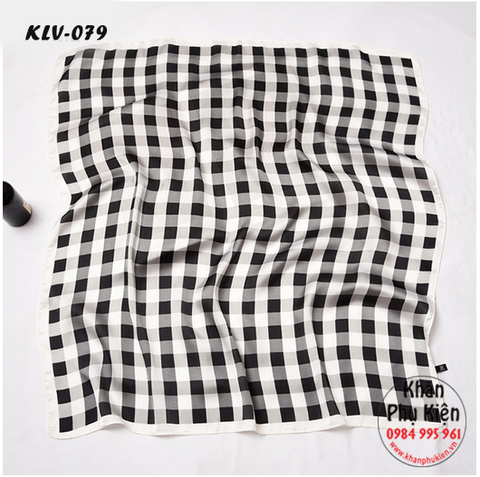 Khăn Lụa Vuông Hàn Quốc (KLV079)