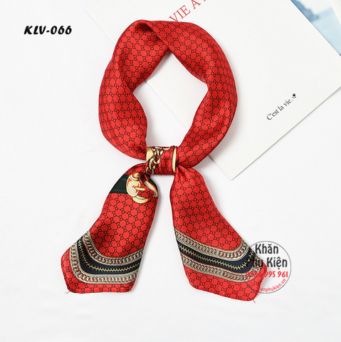 Khăn Lụa Vuông Hàn Quốc (KLV066)