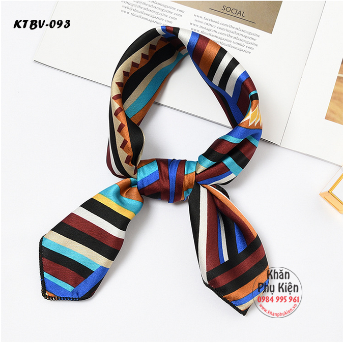 Khăn Turban Vuông Thời Trang - Mã KTBV093