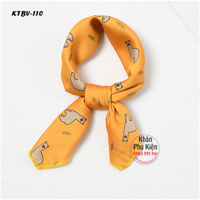 Khăn Turban Vuông Thời Trang - Mã KTBV110