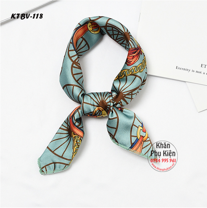 Khăn Turban Vuông Thời Trang - Mã KTBV118
