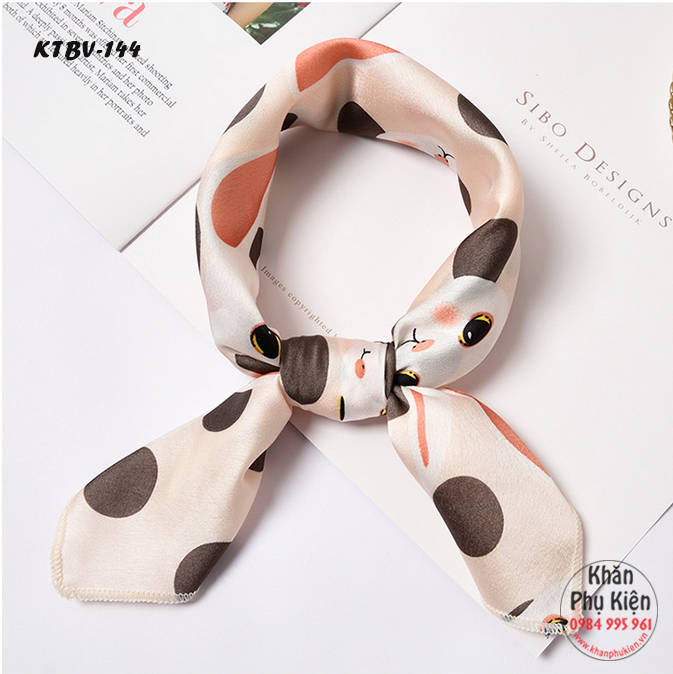 Khăn Turban Vuông Thời Trang - Mã KTBV144