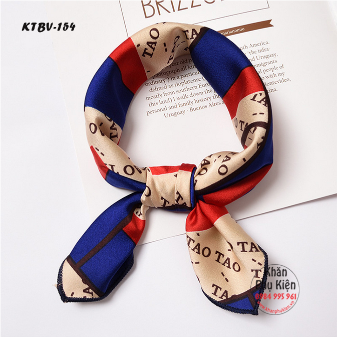 Khăn Turban Vuông Thời Trang - Mã KTBV154