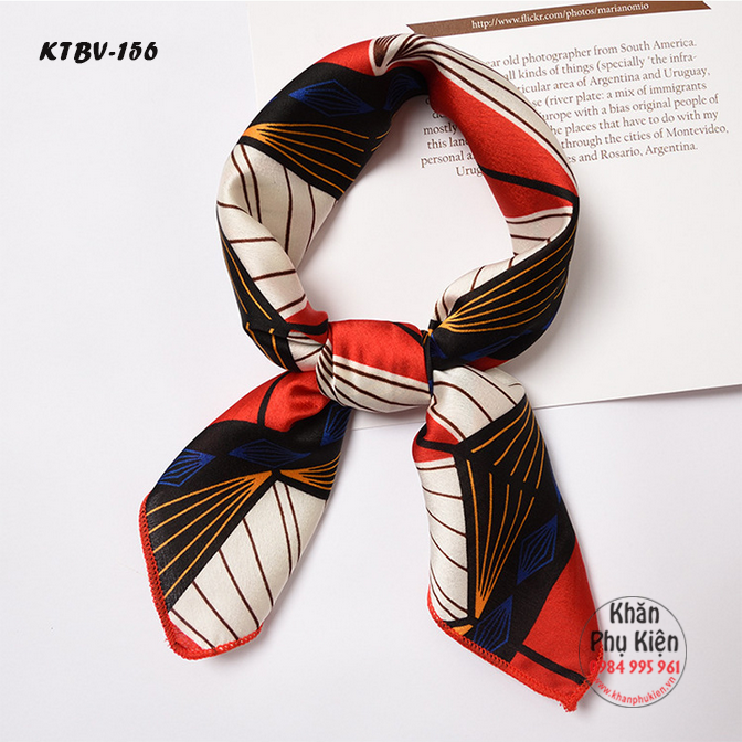 Khăn Turban Vuông Thời Trang - Mã KTBV156