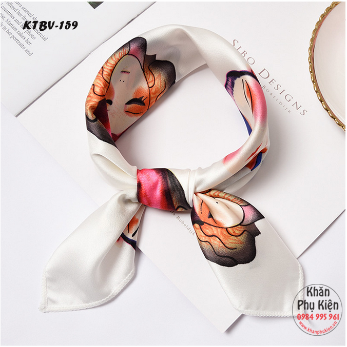 Khăn Turban Vuông Thời Trang - Mã KTBV159
