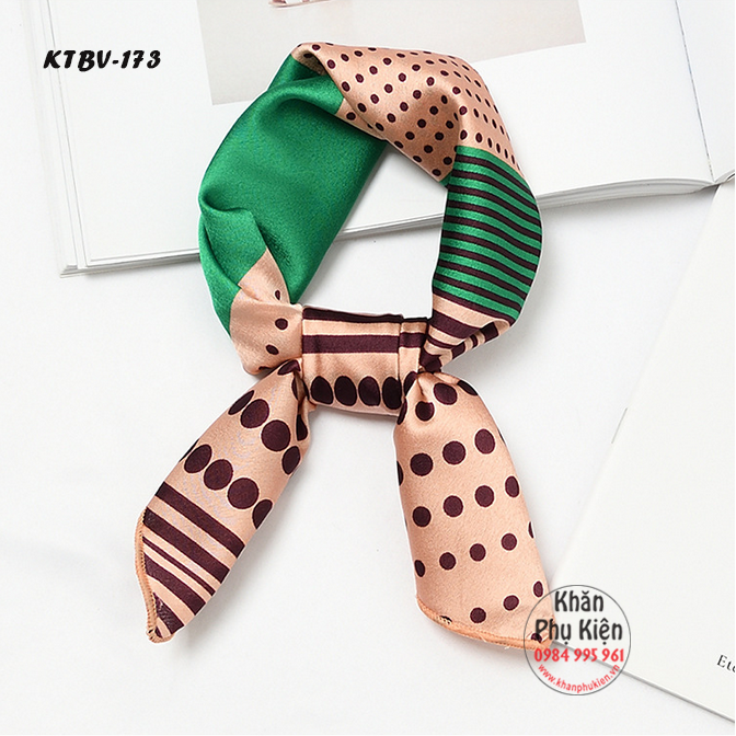 Khăn Turban Vuông Thời Trang - Mã KTBV173