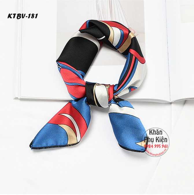 Khăn Turban Vuông Thời Trang - Mã KTBV181