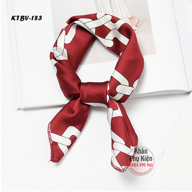 Khăn Turban Vuông Thời Trang - Mã KTBV183