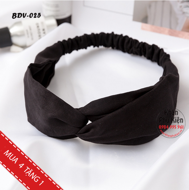 Băng Đô Vải Cài Tóc - Mã BDV025