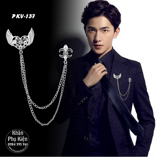 Phụ kiện cài áo vest nam Quý Ông không không thể thiếu  Thanh Hưng