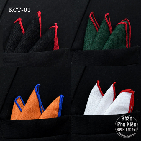 Khăn Cài Túi Áo Vest Suit (KCT01)