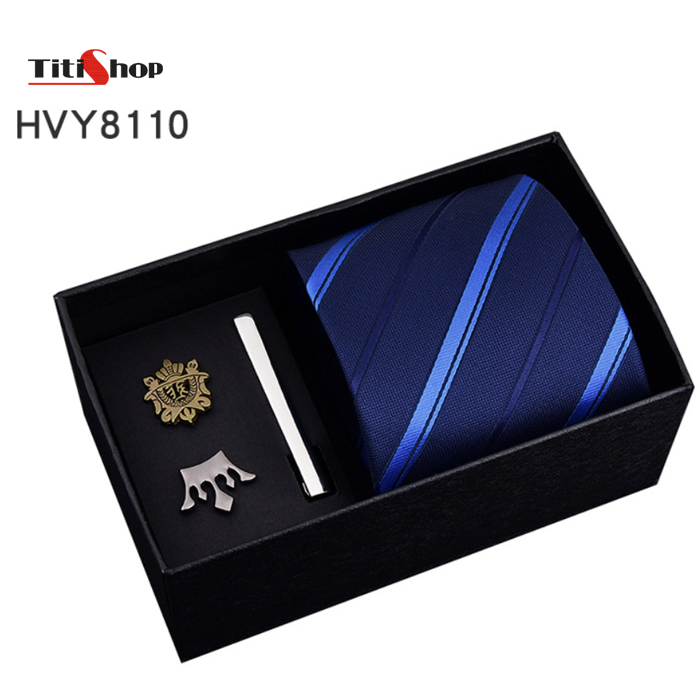 Bộ Cà Vạt Nam 4 Trong 1 HVY8110
