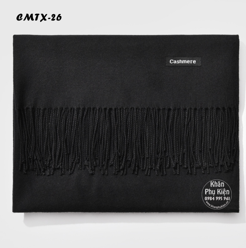 Khăn Choàng Cashmere Trơn Xịn (CMTX26)