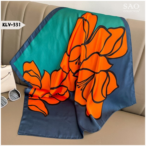 Khăn Lụa Vuông Phong Cách Hàn Quốc (KLV331M2)