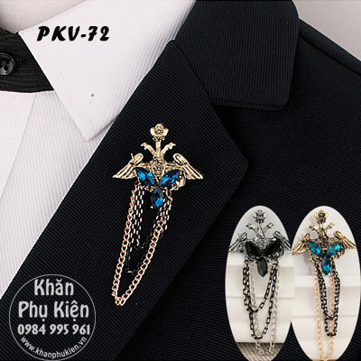 Phụ Kiện Cài Áo Vest Nam (PKV72)