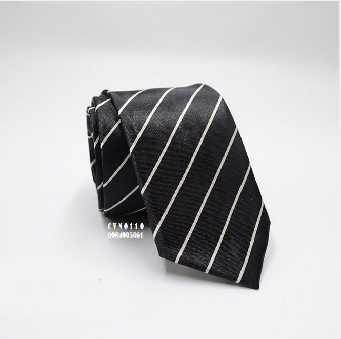 Cà Vạt Unisex Bản Nhỏ Họa Tiết Độc - Mã CVN0110
