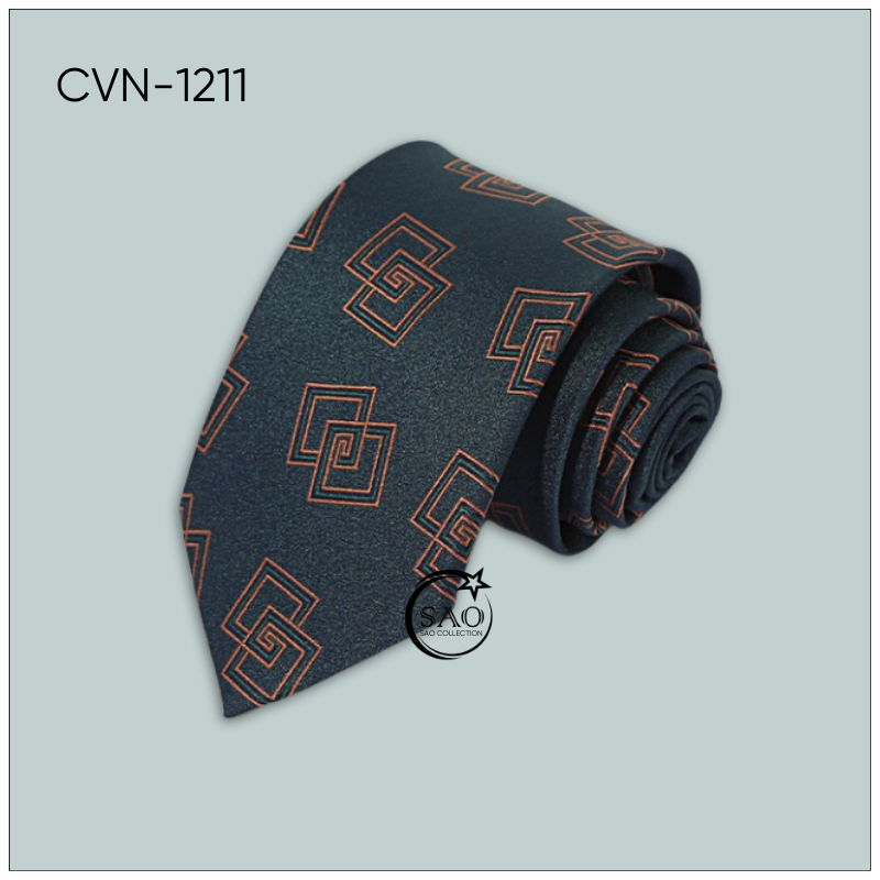 Cà Vạt Lụa Tổng Hợp Bản Lớn Hoạ Tiết Sang Trọng Dành Cho Nam (CVN1211)