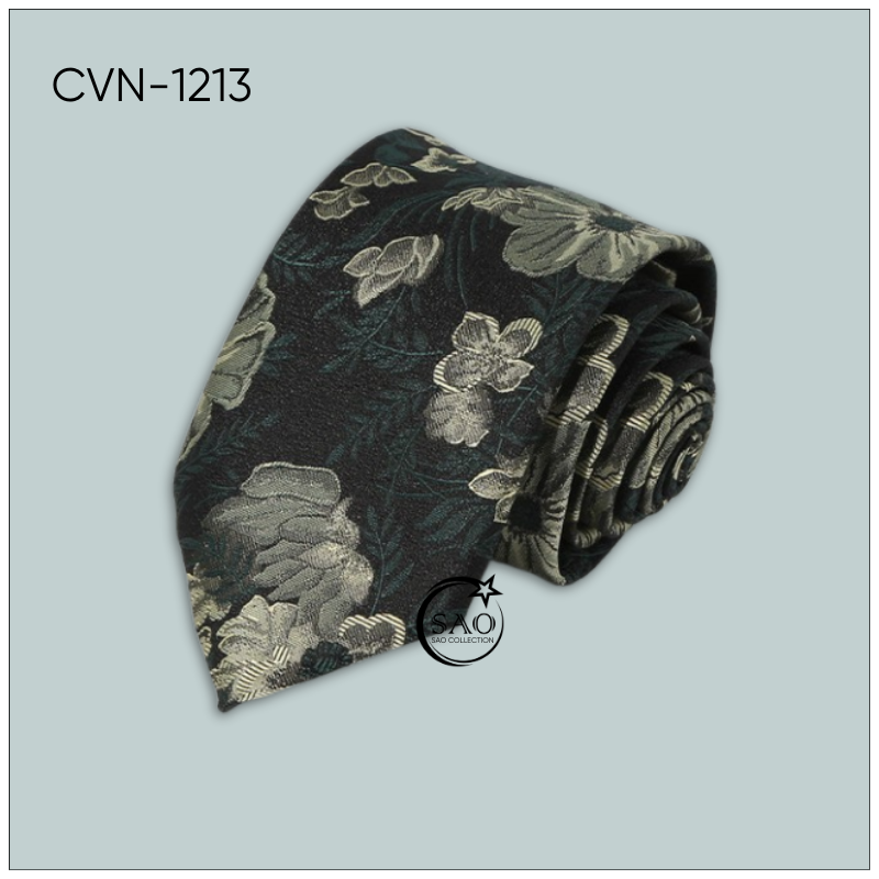 Cà Vạt Lụa Tổng Hợp Bản Lớn Hoạ Tiết Sang Trọng Dành Cho Nam (CVN1213)