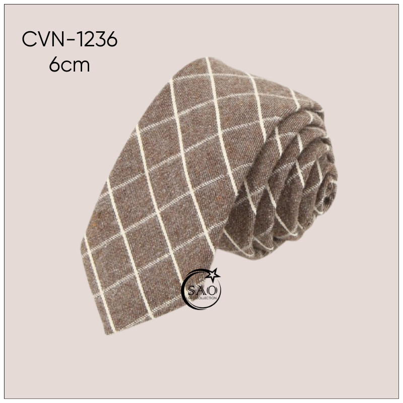 Cà Vạt Lụa Tổng Hợp Bản Lớn Hoạ Tiết Sang Trọng Dành Cho Nam (CVN1236)